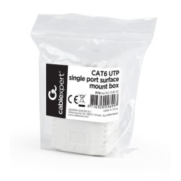 CABLE ACC MOUNT BOX CAT6 UPT/NCAC-1U6-01 GEMBIRD